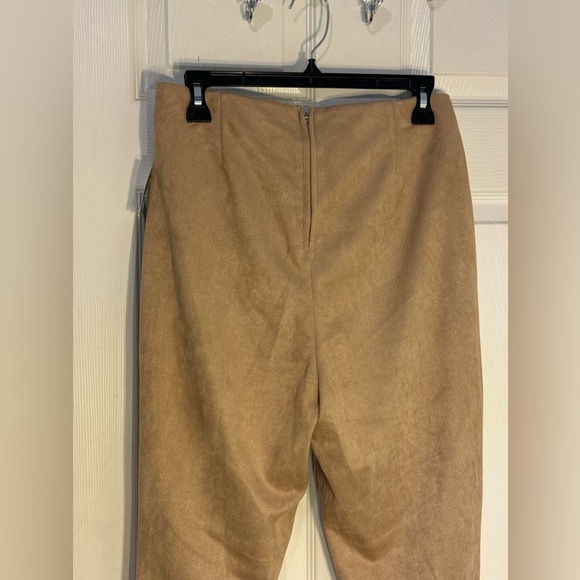 Blank NYC‎ Faux Suede Skinny Leggings With Zippers Size 30 NWT - Picture 4 of 12